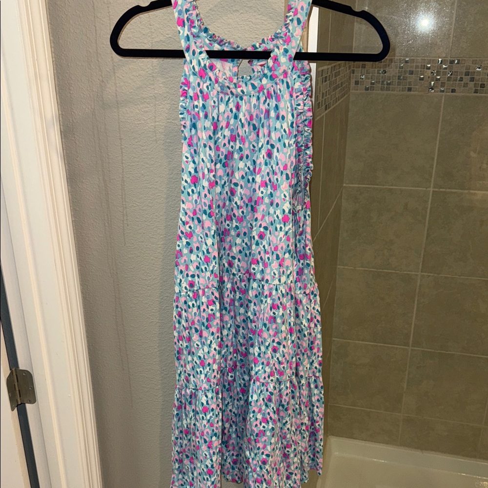 Lilly Pulitzer Jerrica Sleeveless Dress Hottie Dottie Size XL